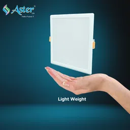aster lite 15W Square 3-in-1 Color Changing LED Panel Light/Ceiling Light (Pack of 5) Recessed Ceiling Lamp image 5
