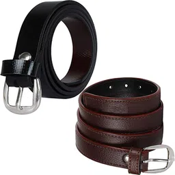 Women Casual Black, Brown Synthetic Belt-image-0