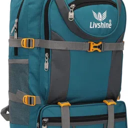 livshine Backpack forTravel,Hiking,and Mountaineering For Men And WomenRucksack50LGreen Rucksack - 50 L-picture-12
