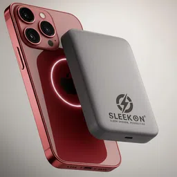 sleekon 10000 mAh 30 W Wired & Wireless With MagSafe Pocket Size Power Bank-picture-33
