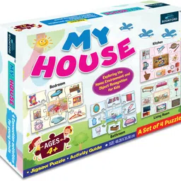 bookford My House Jigsaw Puzzle Game & Fun and Learning-picture-15