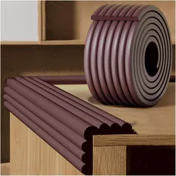 liotiz Baby Proofing, Edge Protector Strip, Soft Corner Guards Kids (BROWN) (PACK OF 1)-picture-27