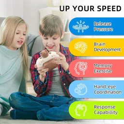 chocozone Fast Push Pop It Game Light-up Fidget Toys for Kids and Adults Push Button Game image 5