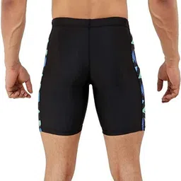 ninq Printed Men Black, Blue Tights image 2