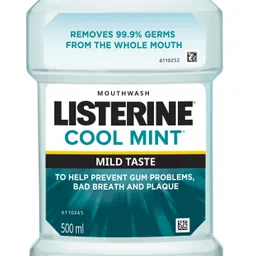 listerine Coolmint Mild Taste 500ml - Mild Mint-picture-10