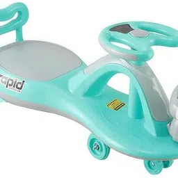 joyride Premium Panda Rapid Swing Car |Dashing Lights Music Rideons & Wagons Non Battery image 4