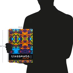 classmate Pulse 6 Subject (297 X 210 mm) Spiral A4 Notebook Unruled 300 Pages image 3