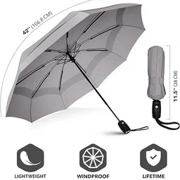 theodore Umberallas for Rain Big Size, Windproof Umbrella Large for Man, Umbrella image 3