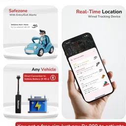 fleettrack Wired Tracker with Engine ON/Off alerts for Car, Bike, Truck, Bus GPS Device image 2