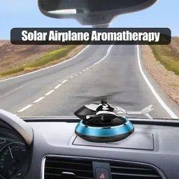 zulustyl New Helicopter Alloy Solar Car Air Freshener-08 Portable Car Air Purifier image 3