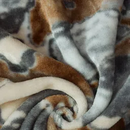 spangle Printed Double Mink Blanket for Mild Winter image 3