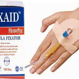 fixaid Fixator Elastic Adhesive Bandage / Tape /cannula fixator (set-1-100pcs) First Aid Tape-picture-10