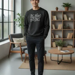 flyind Men Full Sleeve Printed Sweatshirt image 5