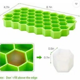 axune 4 GBPR HONEY Multicolor Silicone Ice Cube Tray image 4