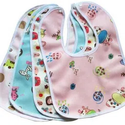 smilykid Palck of 4 Drool Baby Bibs with Cute Animal Designs-picture-10