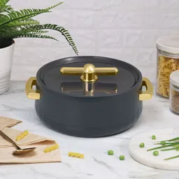 selvel global SELVEL Elegance Royal Inner Steel Casserole Set Pack of 3 Thermoware Casserole Set image 5