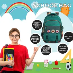 yk Medium 30 L Backpack bag-98_green image 5