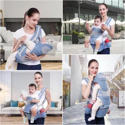 betlex Ergonomic Baby Carrier with Hip Seat Baby Carrier image 4