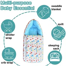 chotu babyy New Born Baby Sleeping Bag Comfortable & Easy To Carry Your Baby Anywhere Sleeping Bag image 4