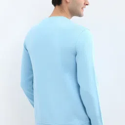 allen solly Men Full Sleeve Solid Sweatshirt image 3