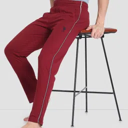 u.s. polo assn. Men Solid Red Track Pants-picture-14