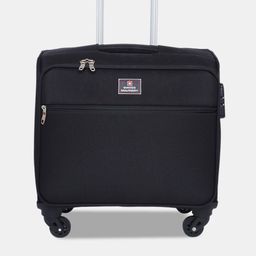 SWISS MILITARY Textured 360 Degree Rotation Soft Overnighter Trolley Bag-picture-29