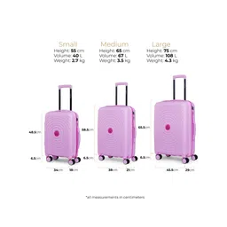 Nasher Miles Goa Textured Hard-sided Cabin Trolley Bag- 55 cm image 2