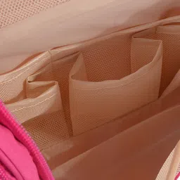 HOUSE OF QUIRK  Pink Solid Toiletry Organiser image 2