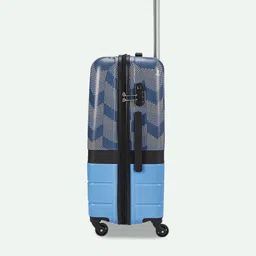 ZOUK Raahi Set Of 2 Printed Hard-Sided Medium Trolley Bag image 3