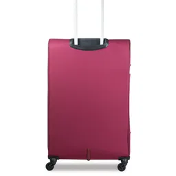 CARRIALL Red & Purple Color-Blocked Trolley Bag image 2