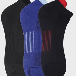 N2S NEXT2SKIN Women Pack of 3 Patterned Cotton Ankle-Length Socks image 1