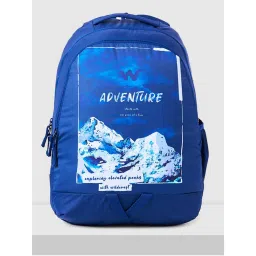 Wildcraft Navy Blue Printed Polyester Backpack-picture-22
