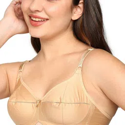 BLOSSOM Full Coverage Non Padded Pure Cotton Everyday Bra-Anti Bacterial image 2