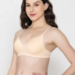 FUNAHME Pack Of 2 Full Coverage Lightly Padded Cotton T-shirt Bra With All Day Comfort image 5