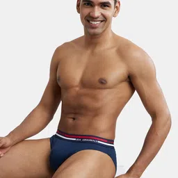 Jockey Men Navy Briefs image 3