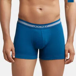 Jockey Men Pack Of 2 Super Combed Cotton Rib Solid Trunk with Stay Fresh Properties 1015-picture-11