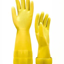 RBGIIT Yellow 2 Pieces Kitchen Gloves-picture-40
