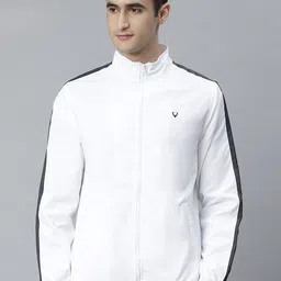 Allen Solly Men Solid Bomber Jacket image 1