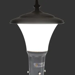 BENE Grey & White 2 Pieces Frustum Self-Assembly Aluminium Outdoor Lamps-picture-38