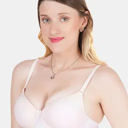 KOMLI Medium Coverage Heavily Padded Push-Up Bra-All Day Comfort image 4