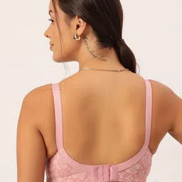 DressBerry Floral Bra Full Coverage Lightly Padded image 4