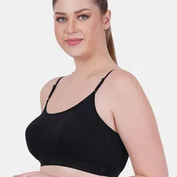 Reveira Dry Fit Workout Bra Medium Coverage Lightly Padded Seamless High Support image 2