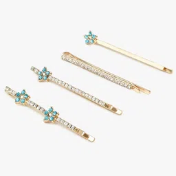 ALDO Set of 4 Embellished Bobby Pins image 1