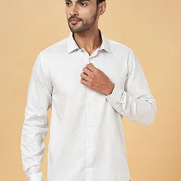 BYFORD by Pantaloons Slim Fit Ethnic Motifs Printed Cotton Casual Shirt-picture-39
