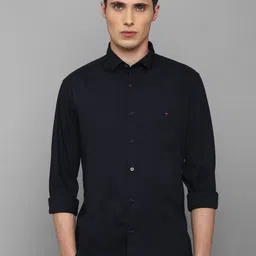 Louis Philippe Sport Men Navy Blue Slim Fit Casual Shirt image 1