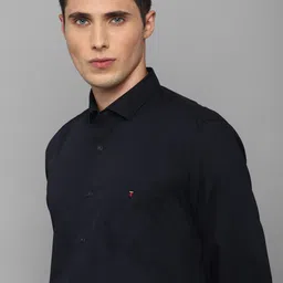 Louis Philippe Sport Men Navy Blue Slim Fit Casual Shirt image 2