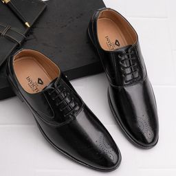 INVICTUS Men Round Toe Lace-Up Derbys Shoes-picture-27