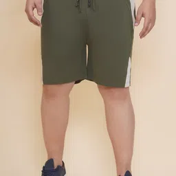John Pride Men Plus Size Colourblocked Outdoor Shorts-picture-40