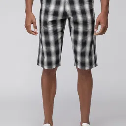 SPORTO Men Checked Rapid Dry Technology Shorts-picture-28