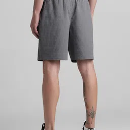 Jack & Jones Men Self Design Mid-Rise Shorts image 2